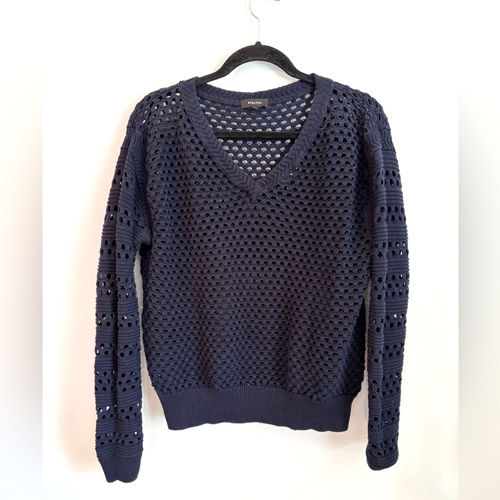 Aritzia Babaton Crochet Sweater